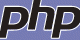 Saída do exemplo: Recortando o logotipo do PHP.net
